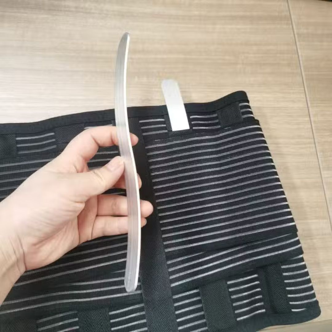 Jingba Ryggstöd med extra kompression och avlastande skenor i ländryggen