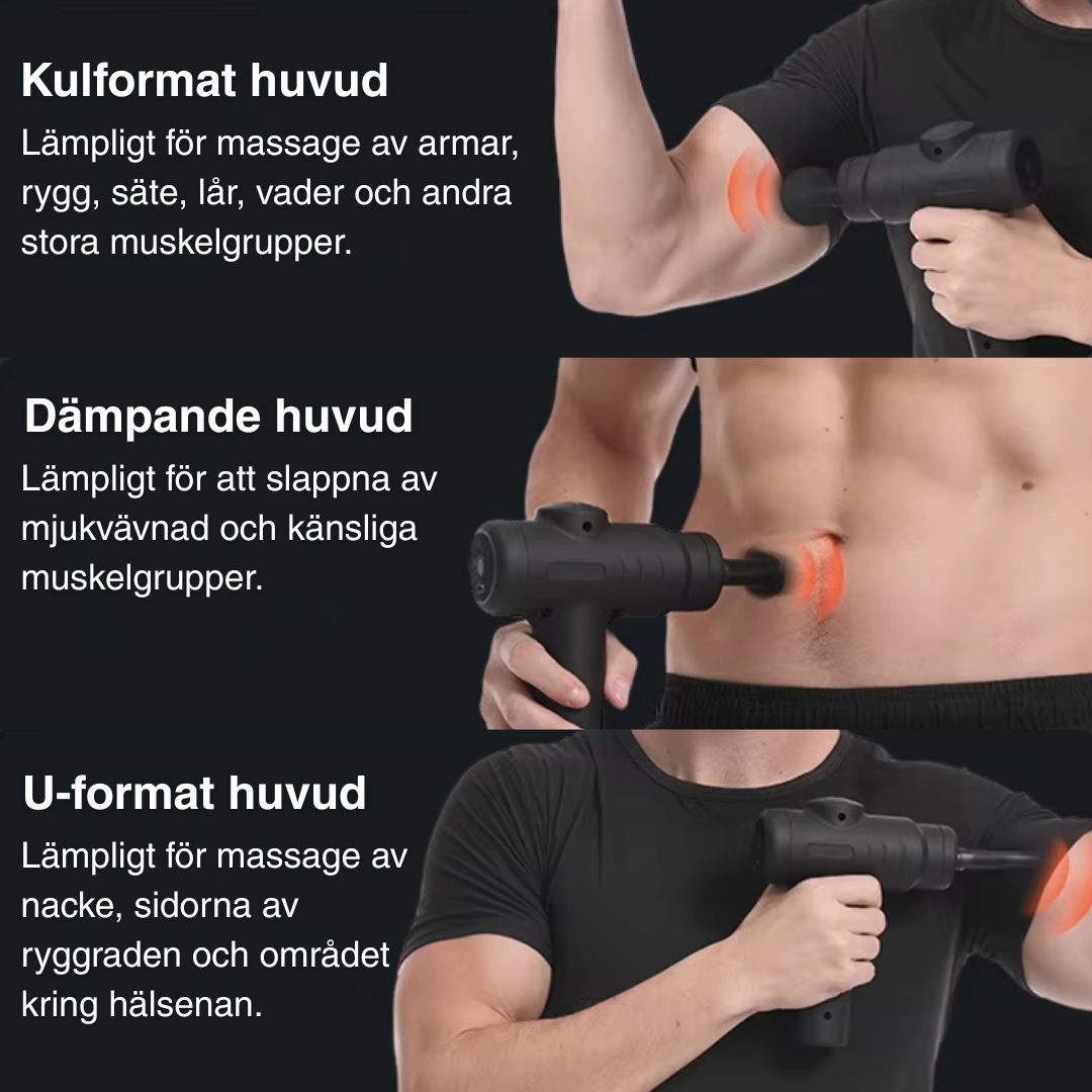 Mini Massagepistol Pro – Kraftfull och Tyst Muskelavslappning