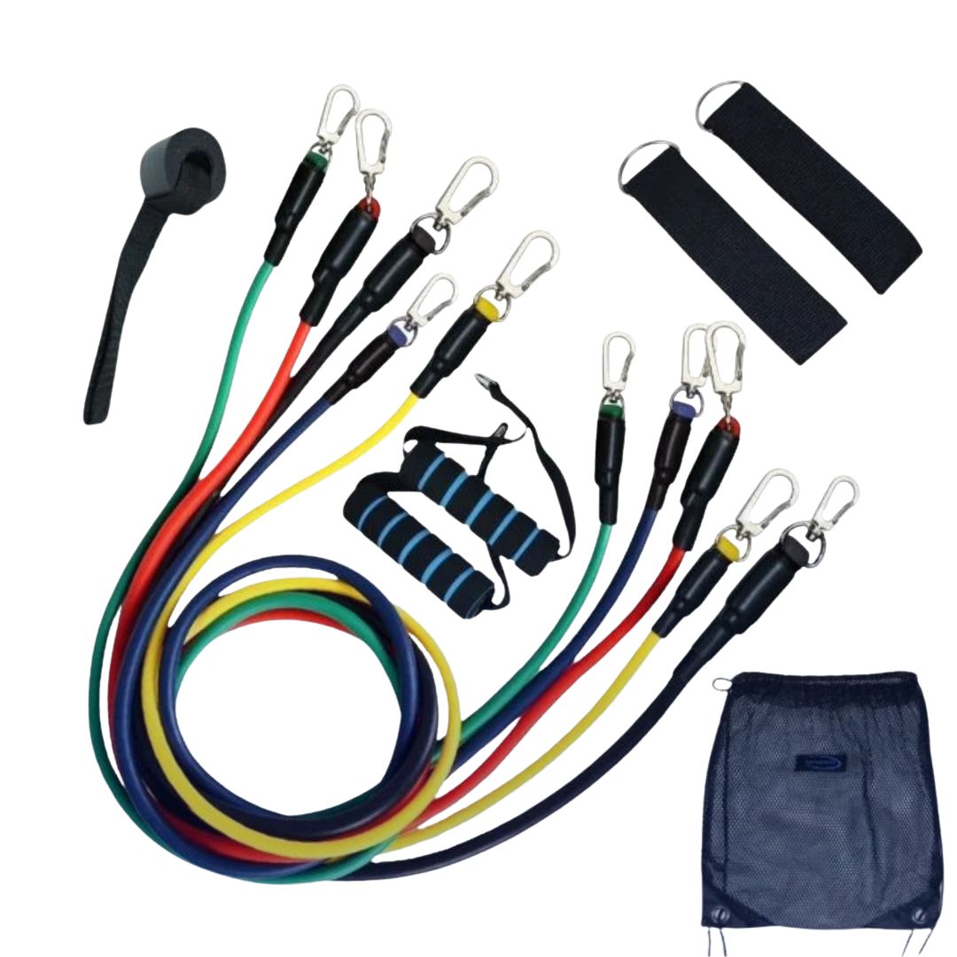 Ortopediskakuddar - motståndsband Set – Komplett Hemmagym för Helkroppsträning