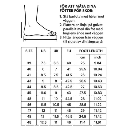 Ortopediska Slip-on Mules Skor