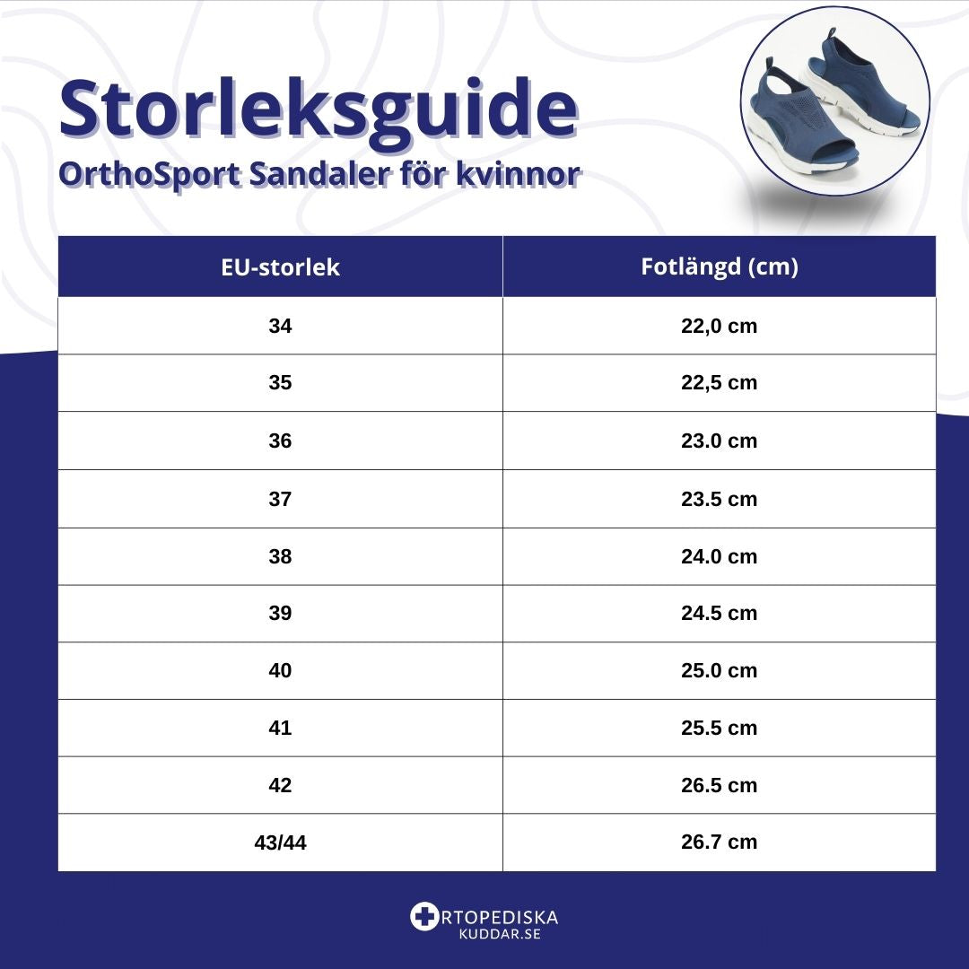 OrthoSport Sandaler för kvinnor