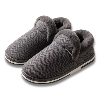Varma fodrade innetofflor – mjuka vintertofflor dam & herr