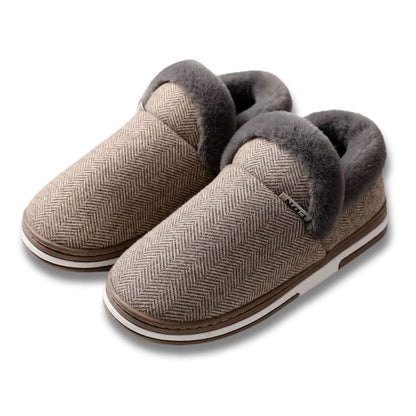 Varma fodrade innetofflor – mjuka vintertofflor dam & herr