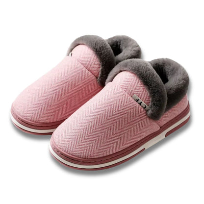 Varma fodrade innetofflor – mjuka vintertofflor dam & herr