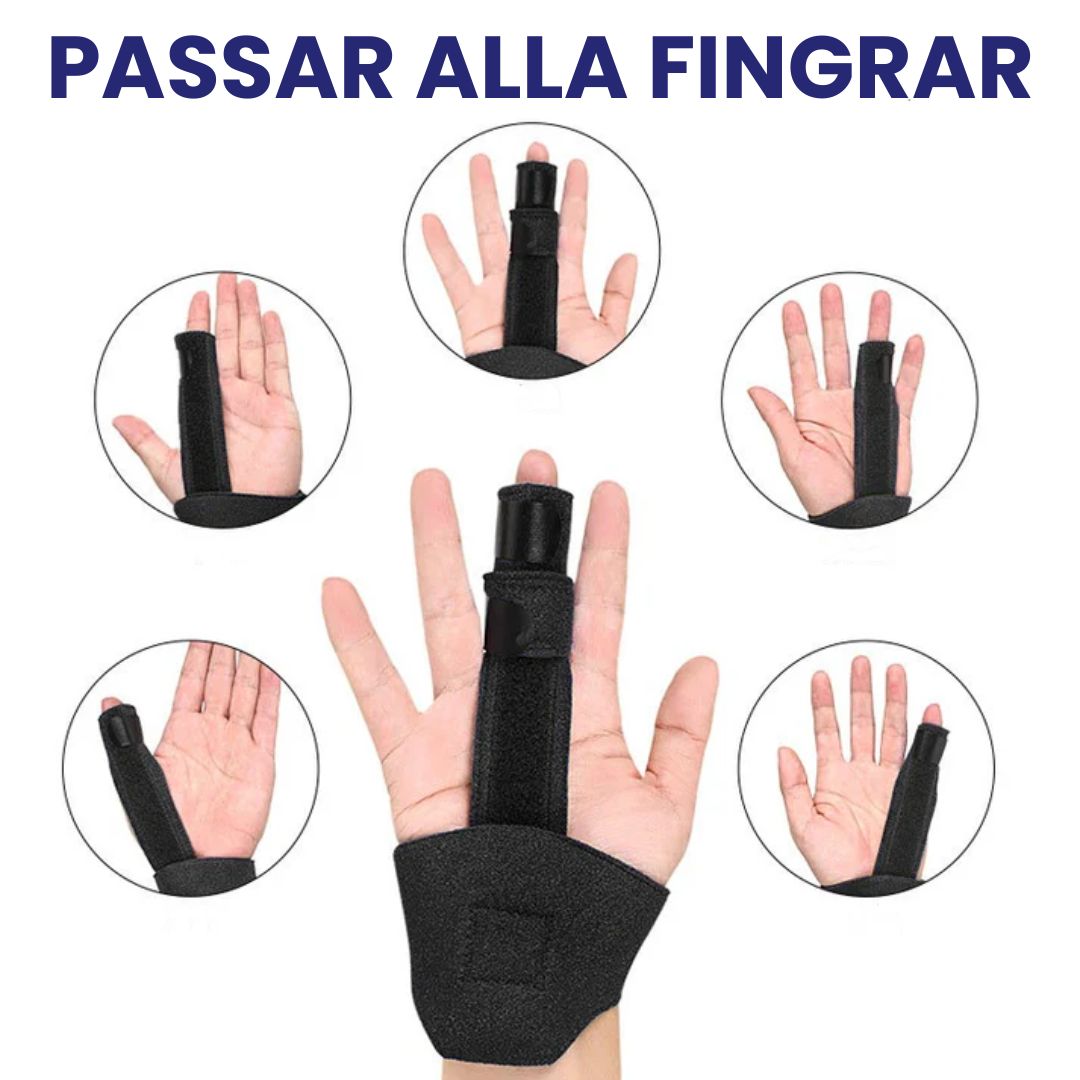 Fingerskena med Handledsstöd för Skadade och Ömma Fingrar