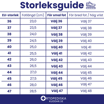 Slip-on-skor med luftkudde