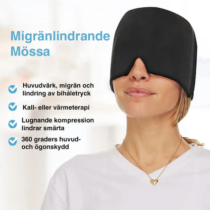 Kylmössa med svalkande gel – för huvud och ansikte
