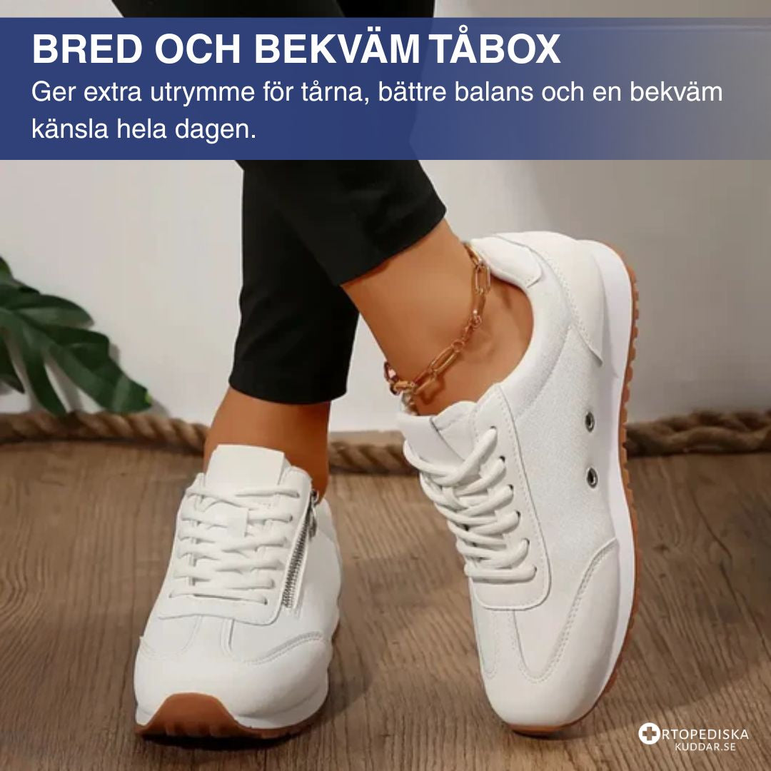 Ortopediska Dam Sneakers för Vardagskomfort