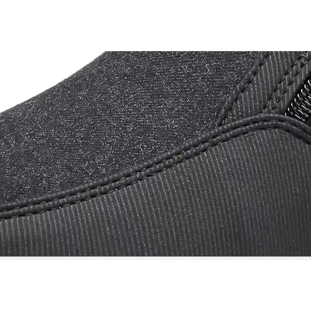 Herr ortopediska vinterboots med dragkedja – komfort och stöd för långa promenader