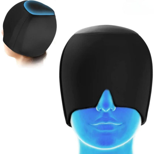 Kylmössa med svalkande gel – för huvud och ansikte